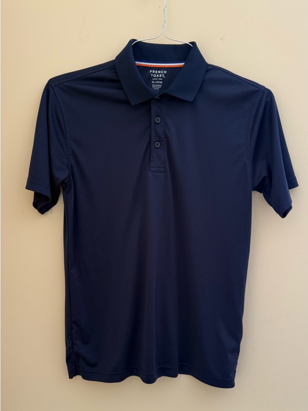 Bundle French Toast Navy/white  bundle Short-Sleeve Polo Shirt Sz XL